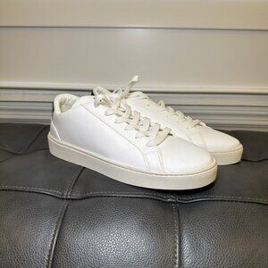 Thousand Fell Men’s 9 Low Top Lace Up Sneakers Black/White NWOB